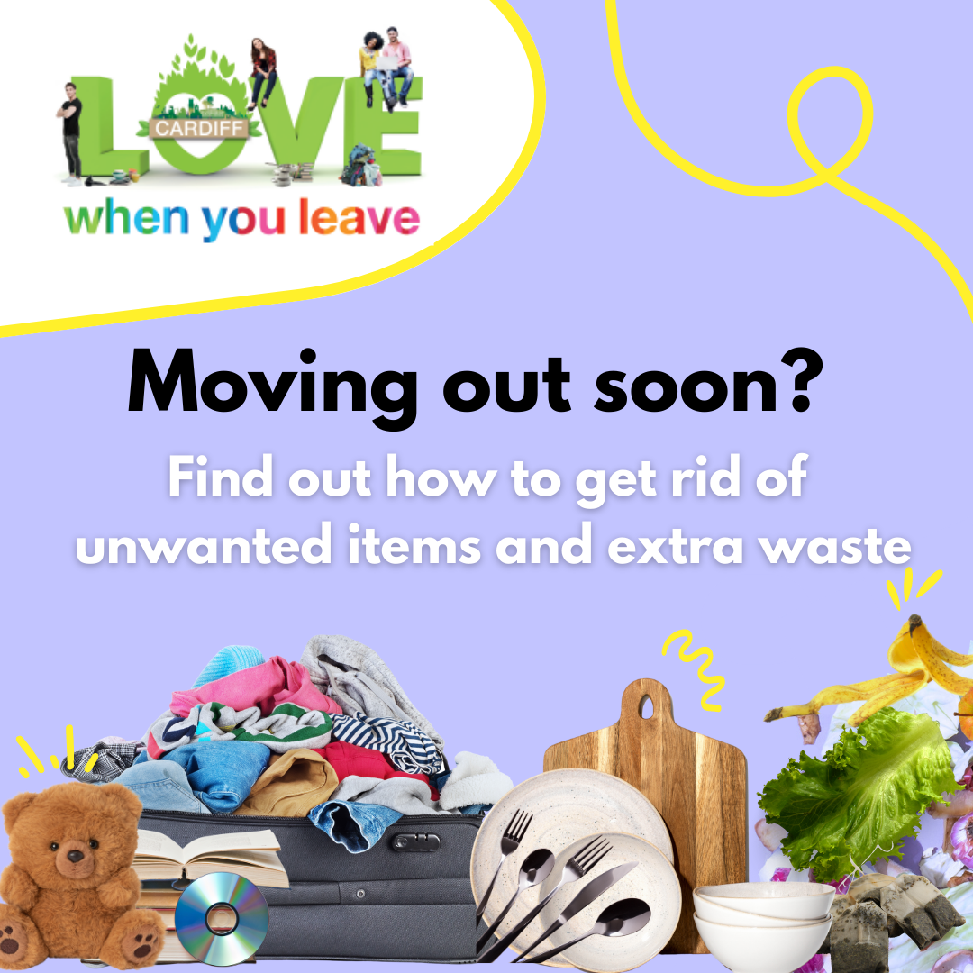 Love when you leave. Moving out soon? Find out how to get rid of unwanted items and extra waste.